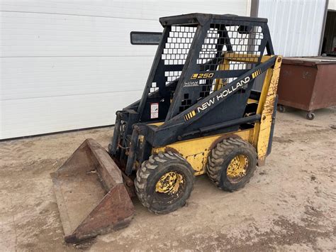 new holland 250 skid steer for sale|new holland l250 specifications.